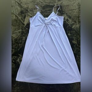 H&M Blue Twist Front Dress